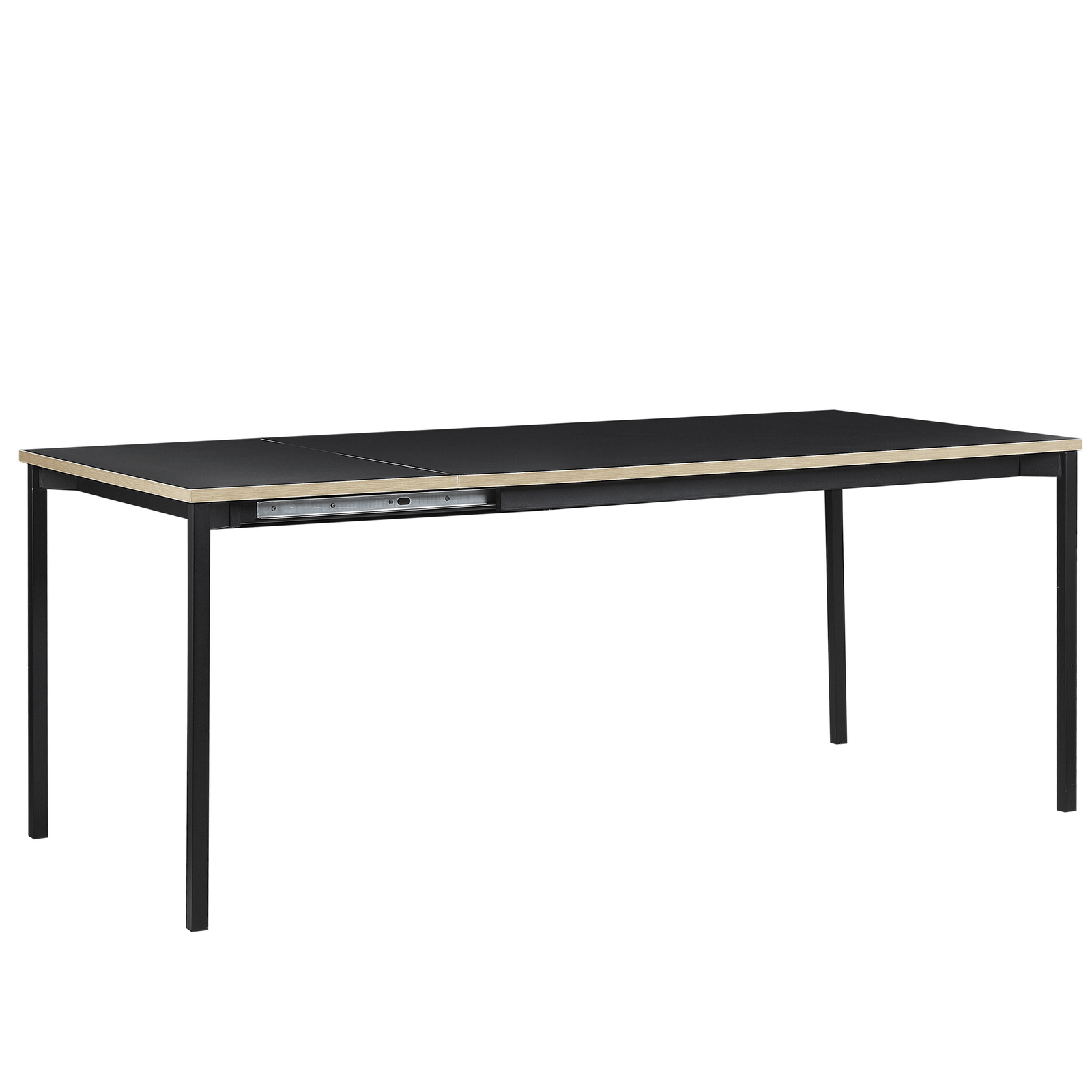 Jatkettava ruokapöytä AVIS Musta 140/190 cm 90 cm