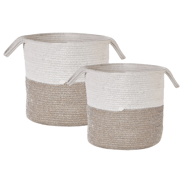 Korisetti 2 kpl PAZHA puuvilla Beige