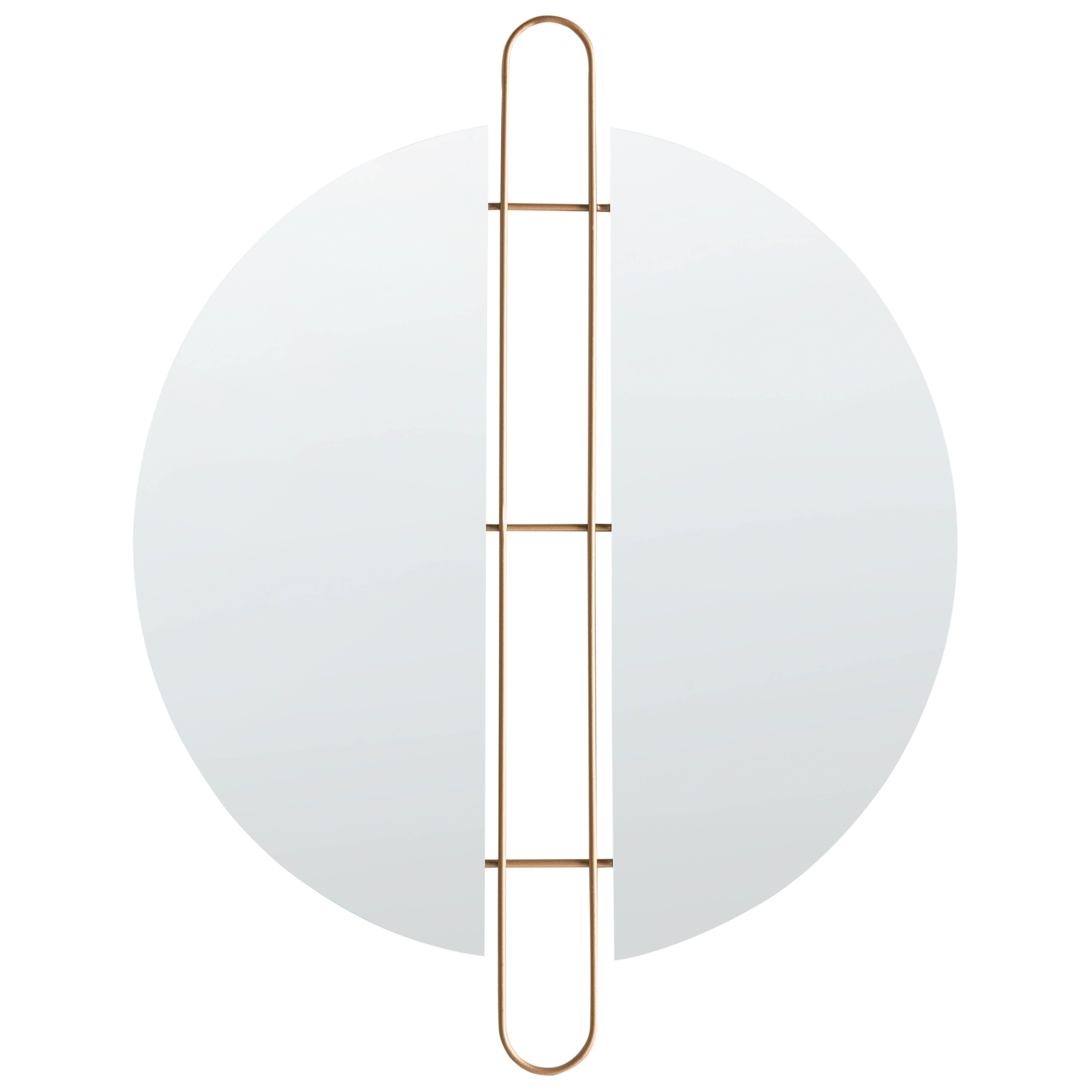 Seinäpeili  ATTIN 52 cm 65 cm Kulta