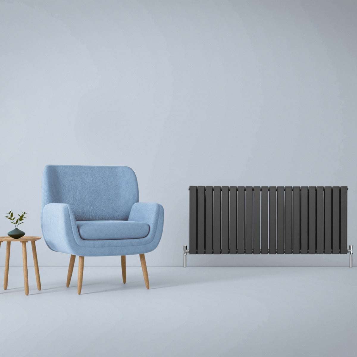 Design-litteät patterit antrasiitinharmaat 600 mm x 1400 mm