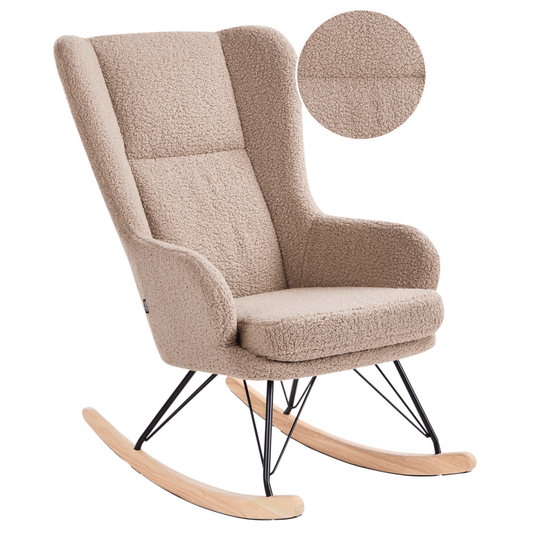 Keinutuoli LUOMA buklee Beige