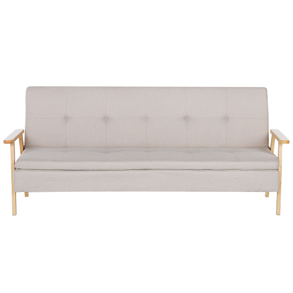 Vuodesohva TJORN kangas Beige 3-istuttava