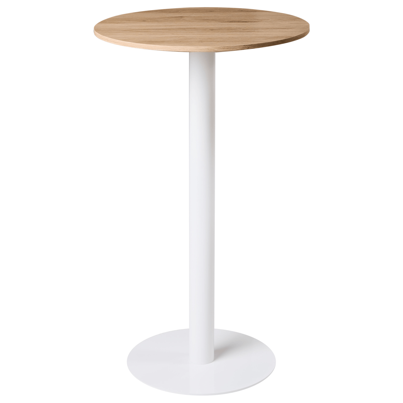 Baaripöytä MORELLA Vaaleanruskea/valkoinen 60 cm 60 cm