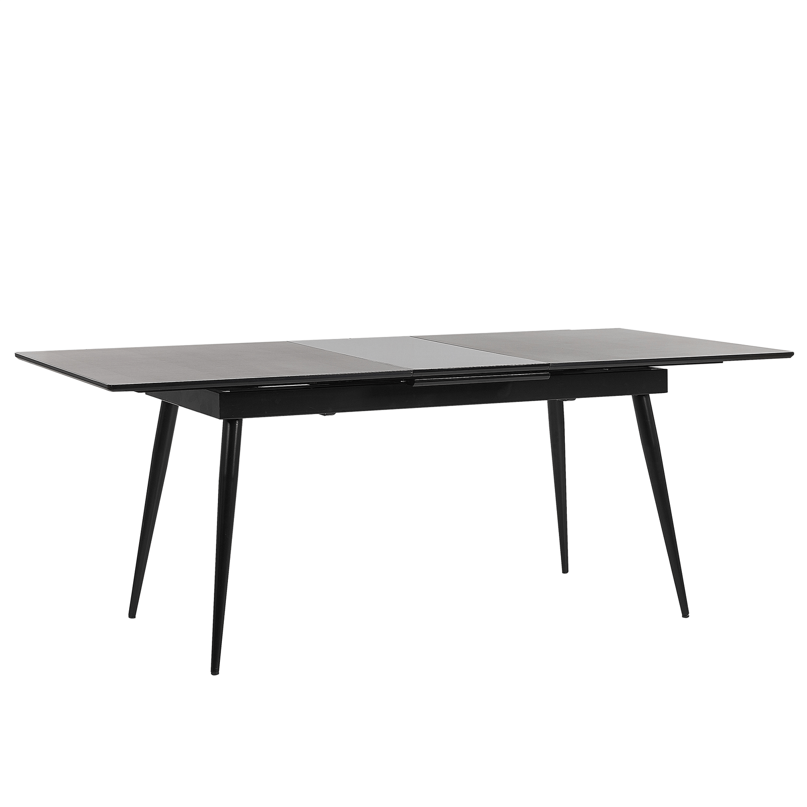 Jatkettava ruokapöytä MALDON Musta 160/200 cm 90 cm