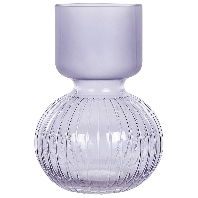 Kukkamaljakko THETIDIO lasi 26 cm Violetti