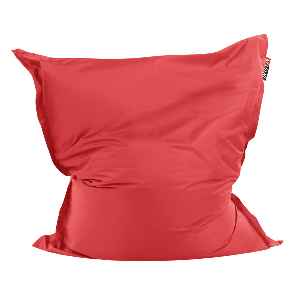 Säkkituolin päällinen FUZZY 180 cm 140 cm Punainen