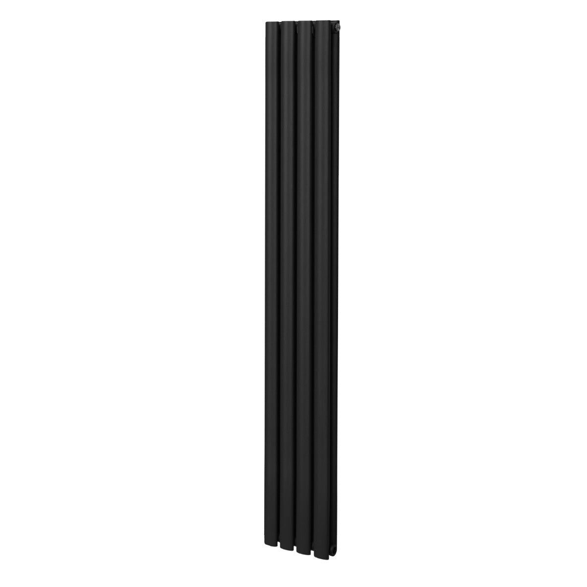 Soikea pylväspatteri – 1800 mm x 240 mm – Musta