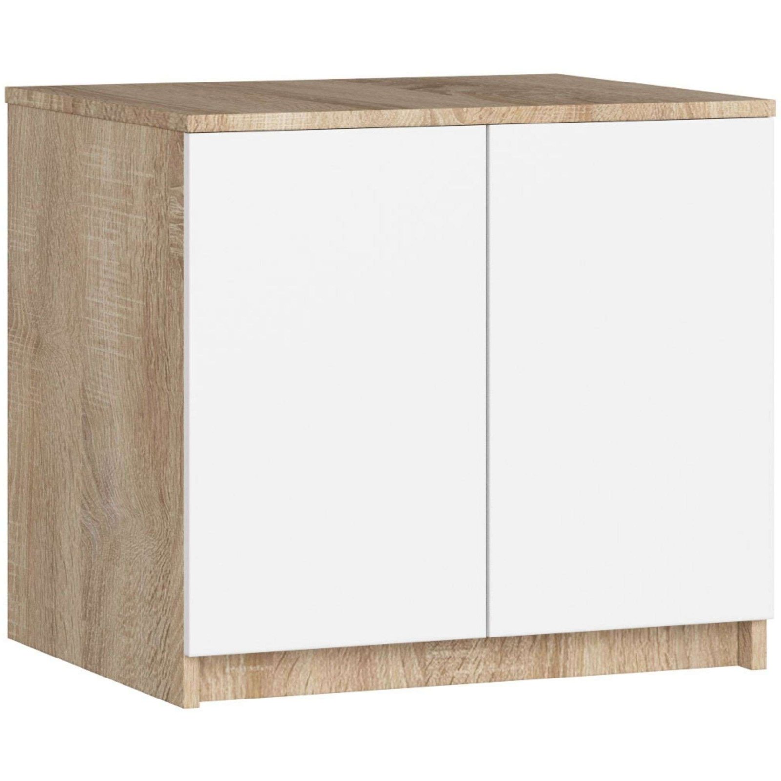 Akord Kaapin yläosa Star Tammi Sonoma/Valkoinen 60x51x55