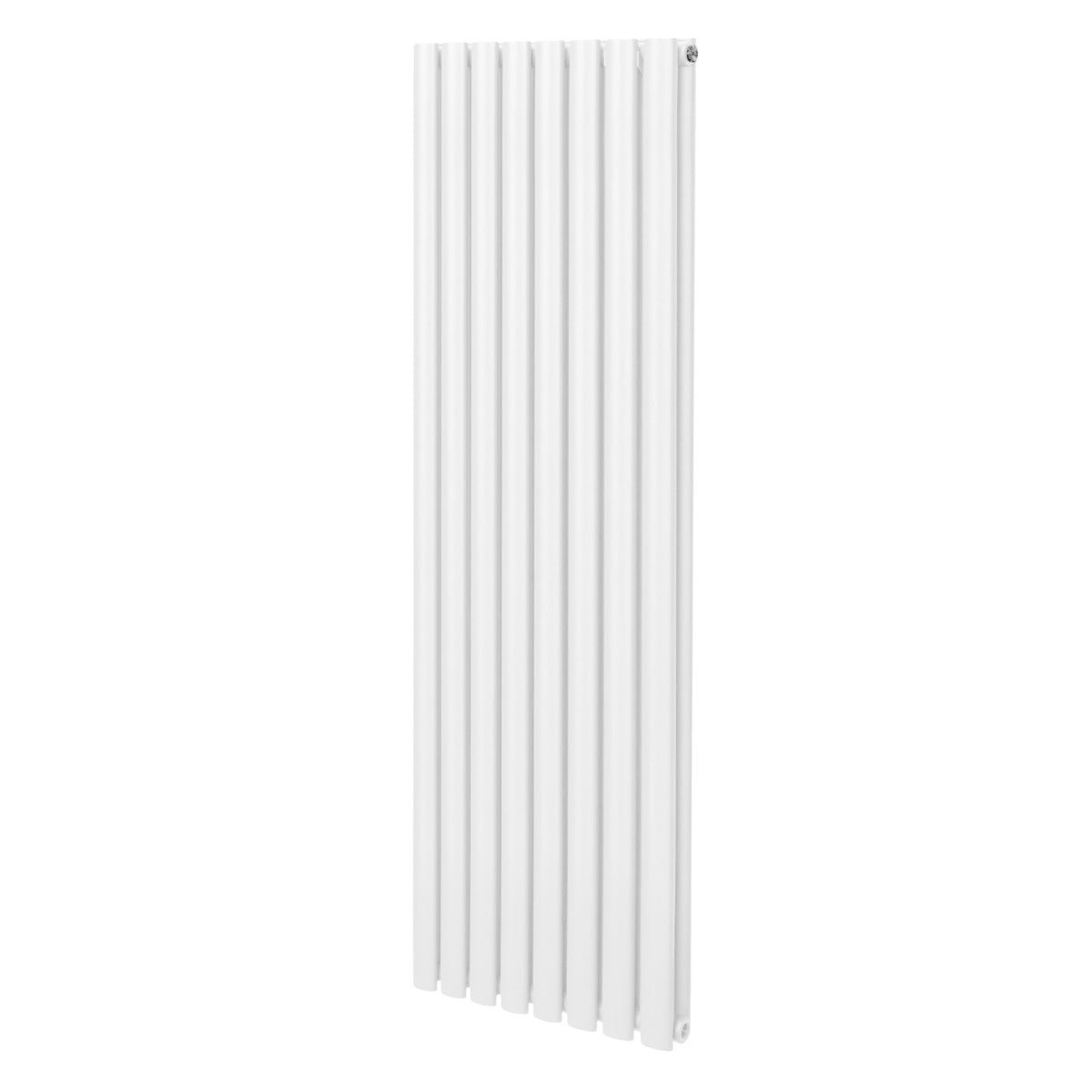 Soikea pylväspatteri – 1600 mm x 480 mm – Valkoinen
