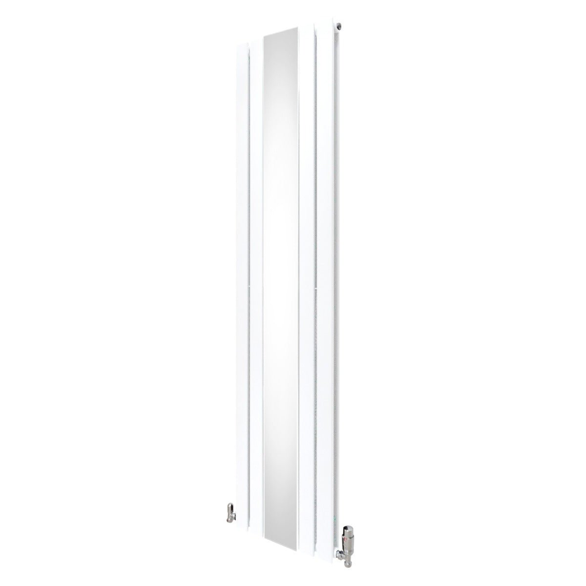 Peilipatteri ja venttiilit - 1800 mm x 425 mm - Valkoinen