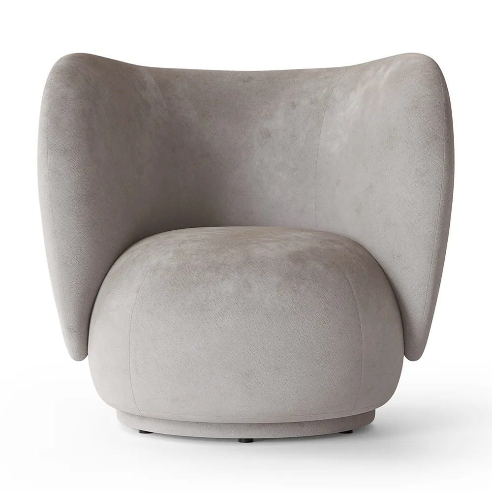 Ferm Living, Rico Lounge nojatuoli Faded - Concrete