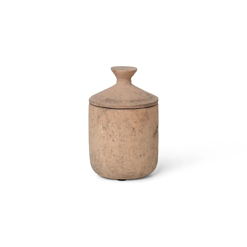 Ferm Living, Tuoksukynttilä Ura Pale Sienna (Kamomilla)