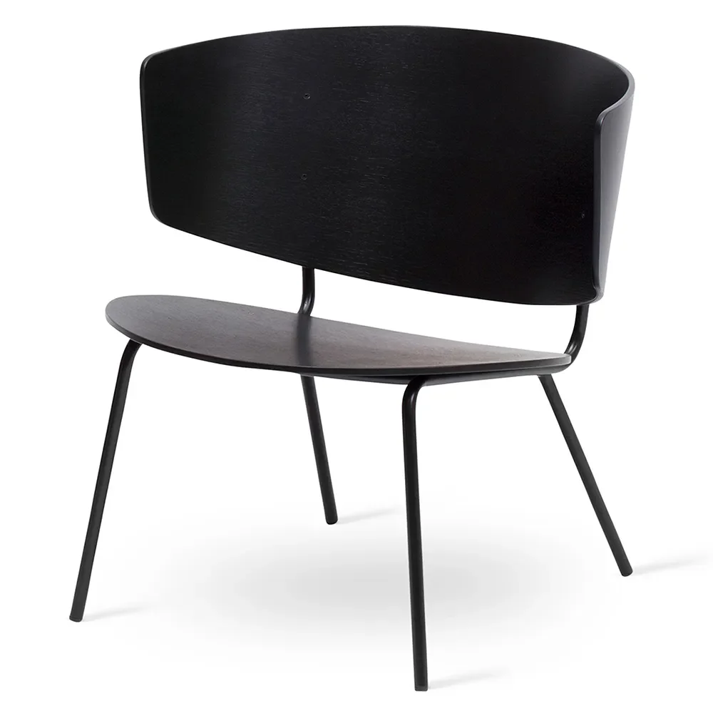Ferm Living, Herman Lounge Tuoli - Black