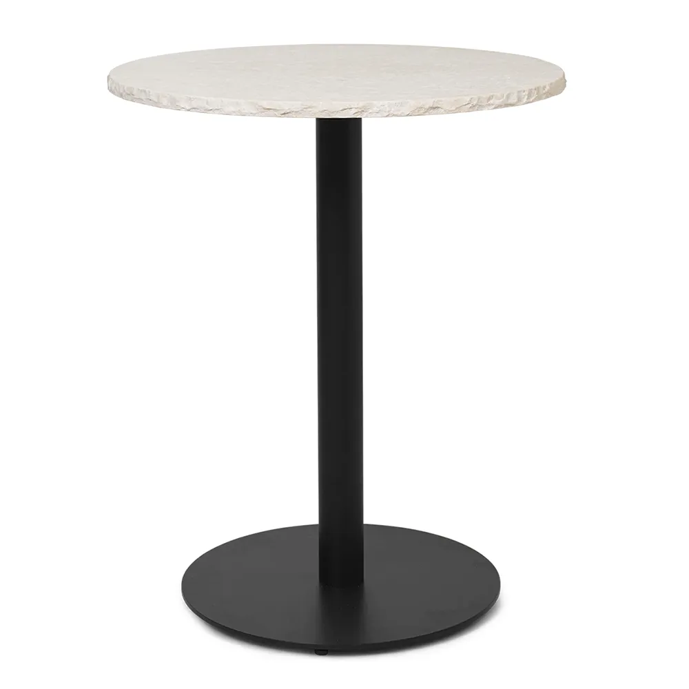 Ferm Living, Mineral Bistro-pöytä - Bianco Curia/Black