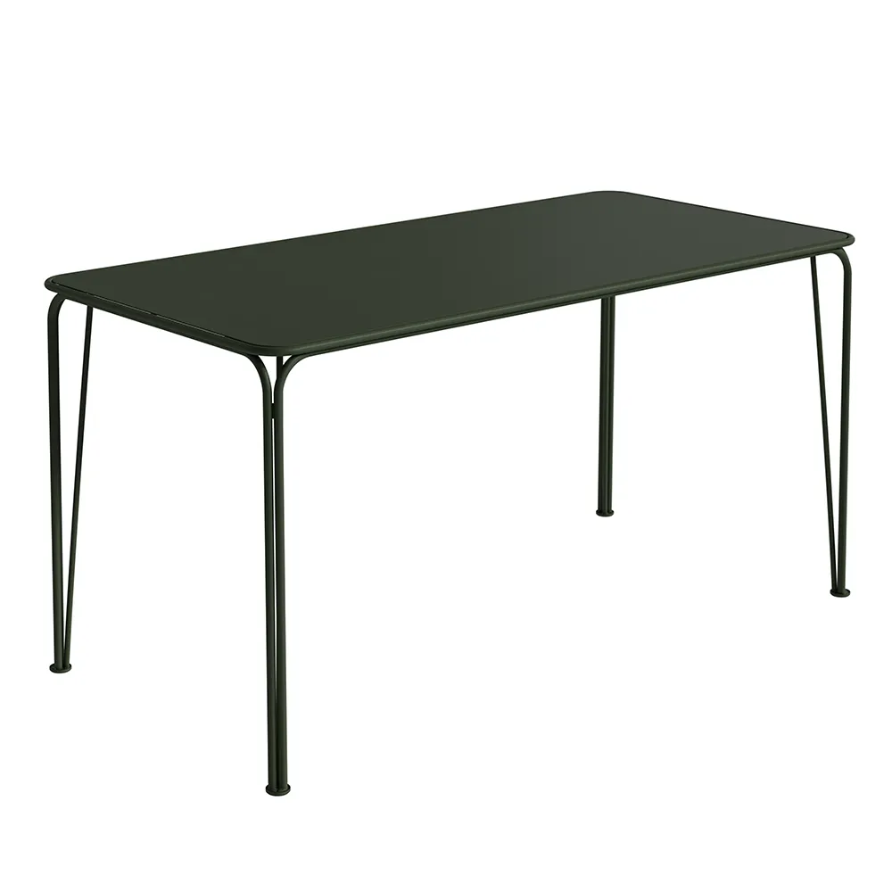 Grythyttan Stålmöbler, Libelle pöytä 140 cm Vihreä