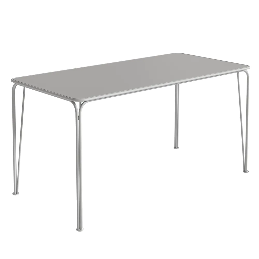 Grythyttan Stålmöbler, Libelle pöytä 140 cm Harmaa