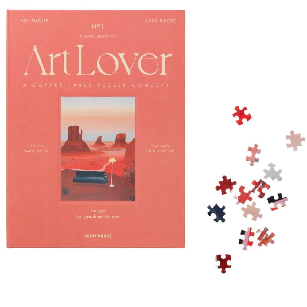Printworks, Art Lover Book palapeli- Lounge, 1000 kpl