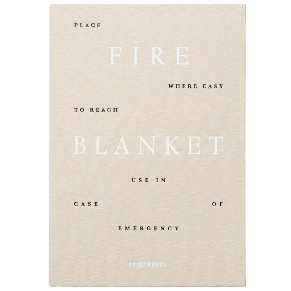 Printworks, Fire Blanket Beige