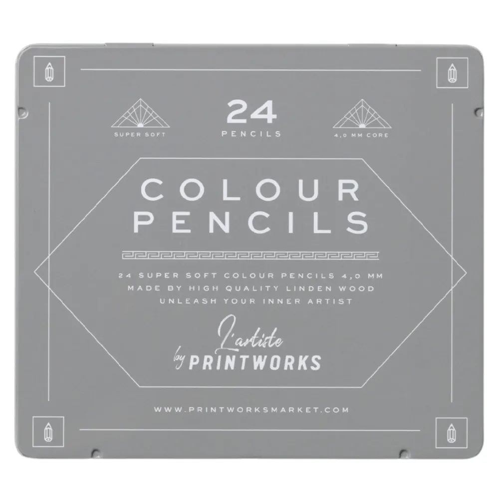 Printworks, 24 värikynää - Classic