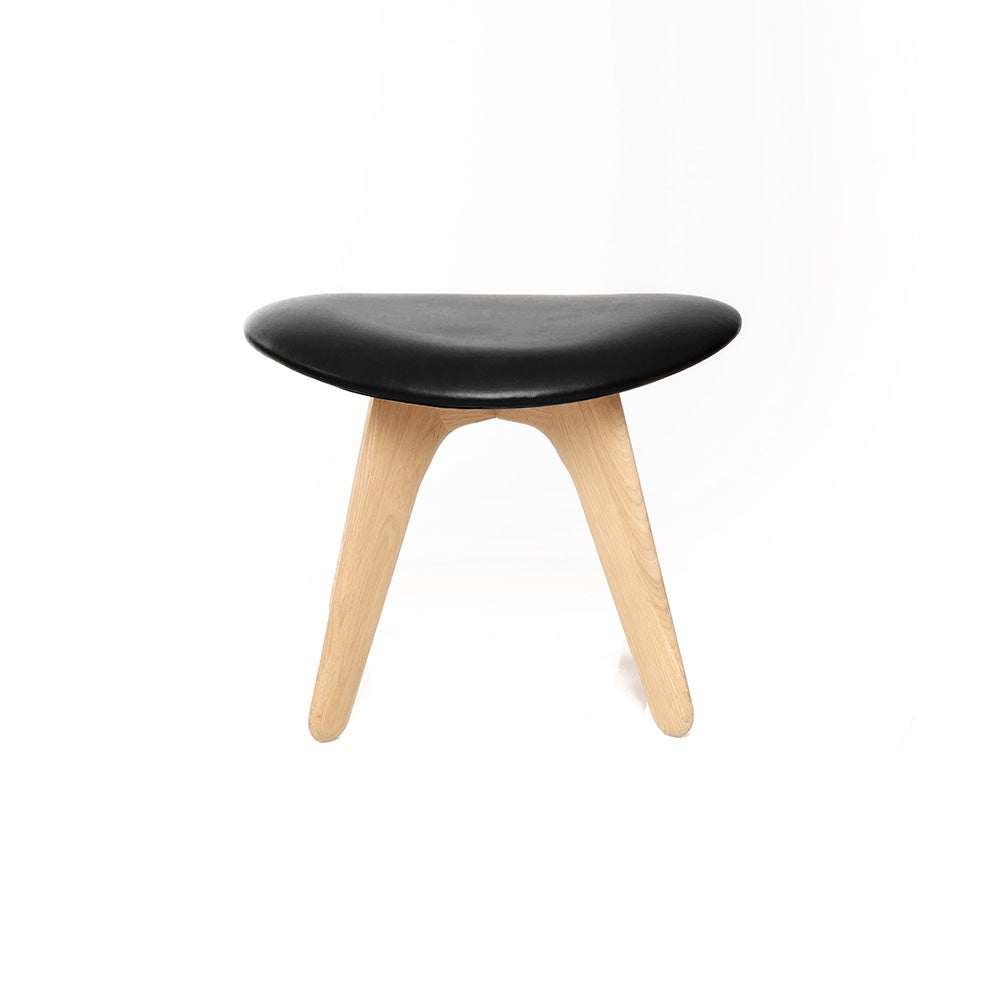 Tom Dixon, Slab-rahi luonnonvärinen musta nahka