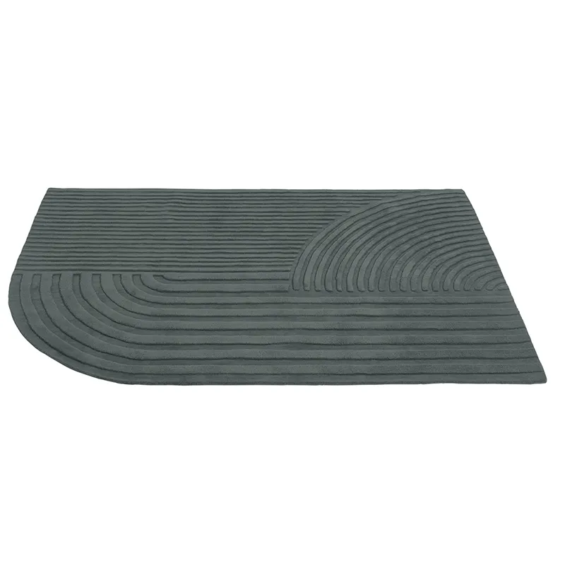 Muuto, Relevo matto 170 x 240 cm - Dark Green