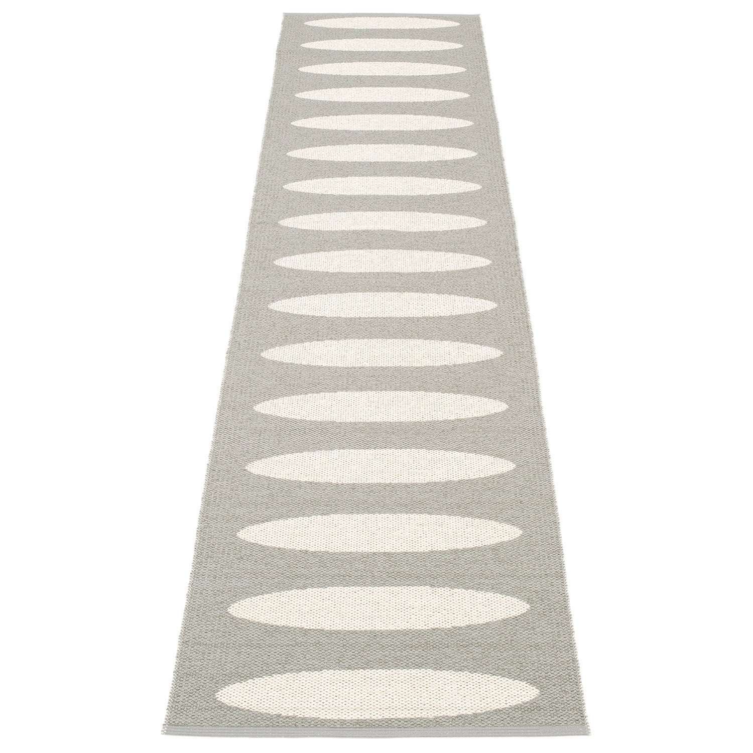 Pappelina, Ella matto 70x300 cm warm grey / vanilla