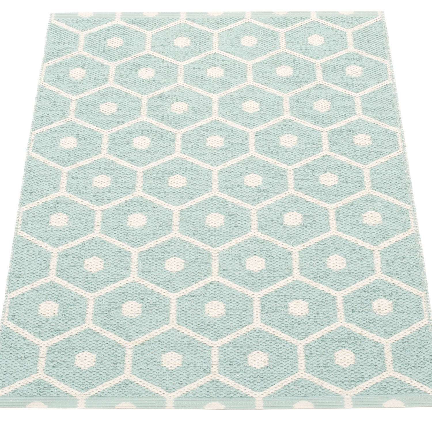 Pappelina, Honey matto 70x100 cm pale turquoise / vanilla