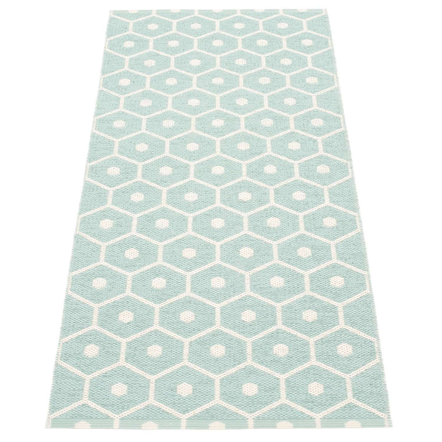 Pappelina, Honey matto 70x160 cm pale turquoise / vanilla