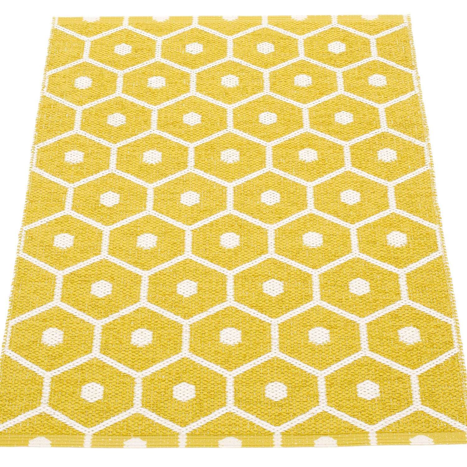 Pappelina, Honey matto 70x100 cm mustard / vanilla