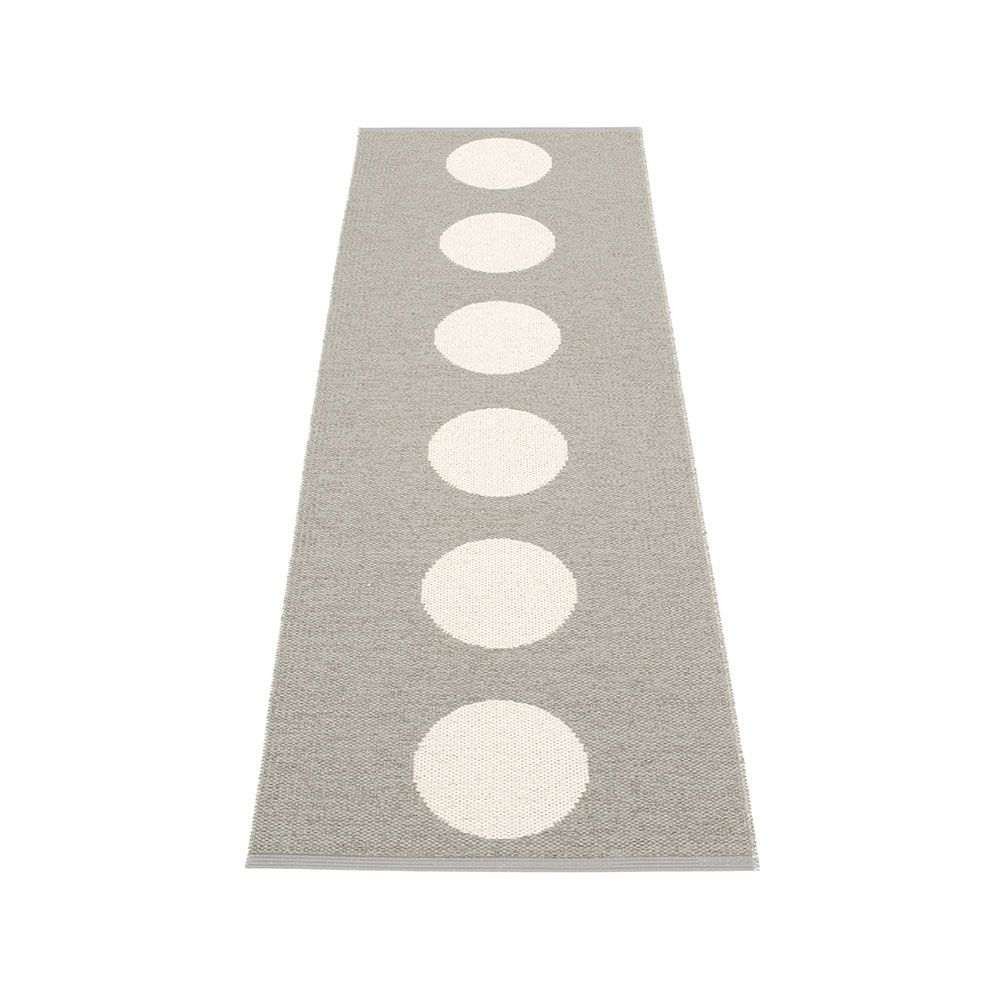 Pappelina, Vera matto 70x225 cm warm grey/vanilla