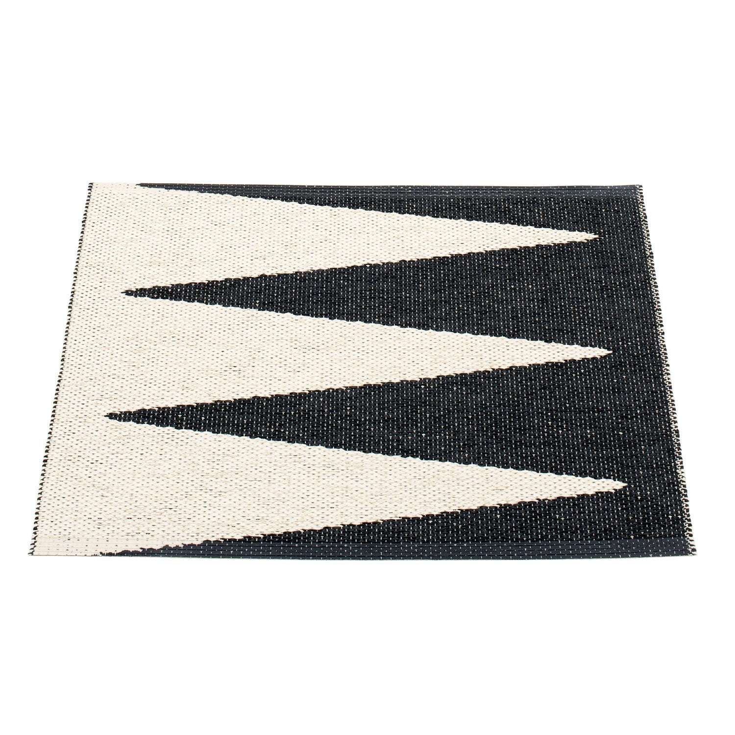 Pappelina, Vivi matto 70x60 cm black / vanilla