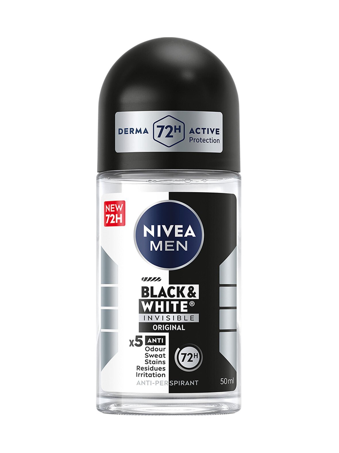 Black & white original deo roll-on -antiperspirantti, 50ml