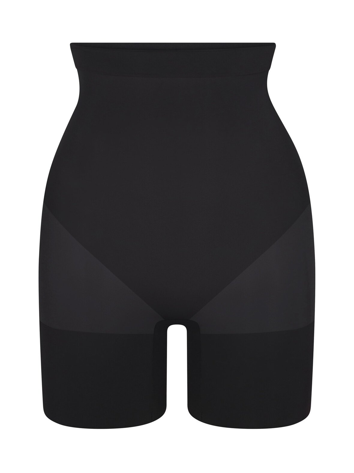 Sheer seamless mid thigh -alushousut