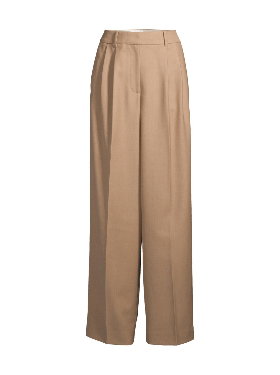 Pleated wide -housut