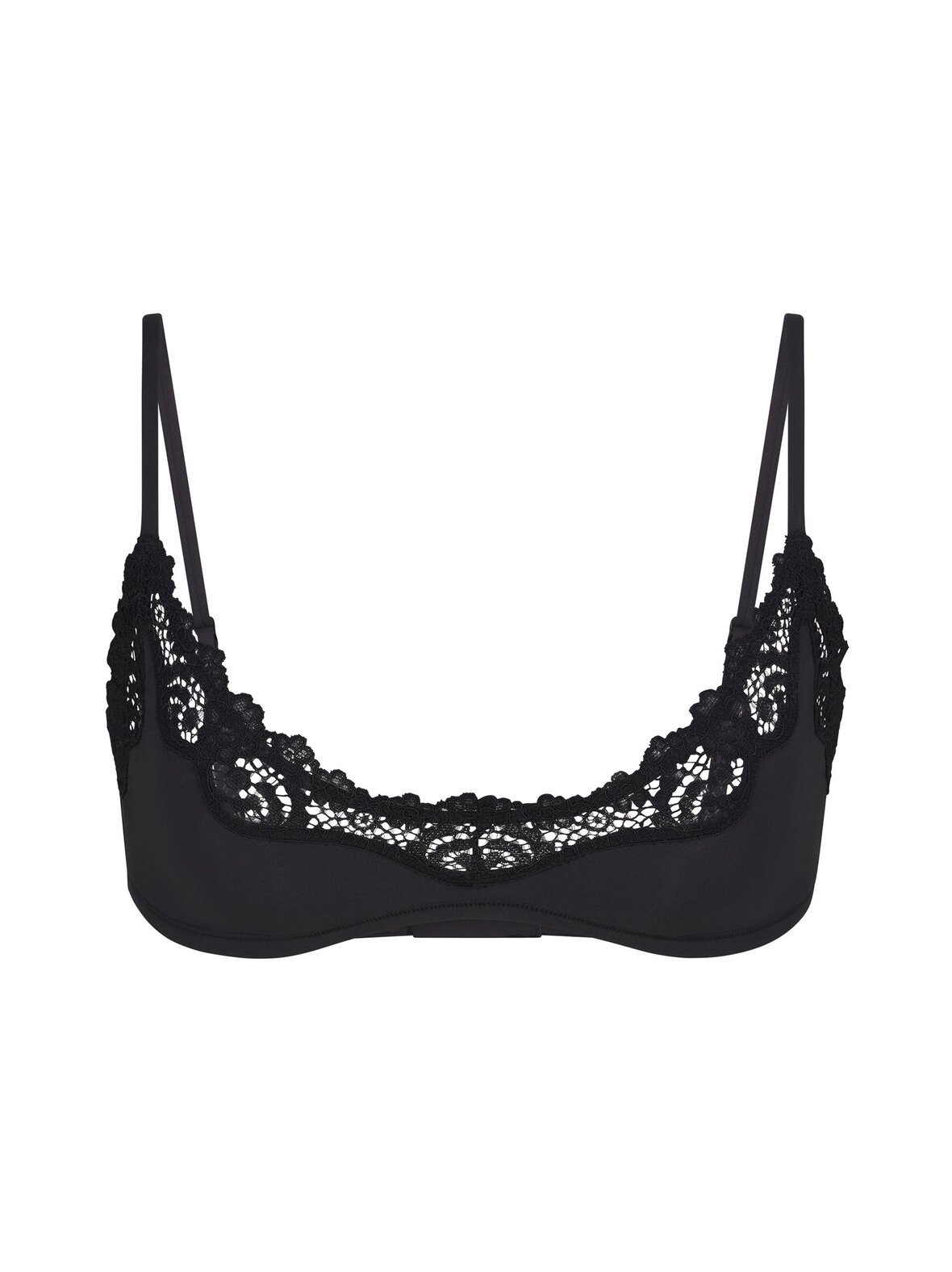 Fits everybody lace scoop bralette -rintaliivit