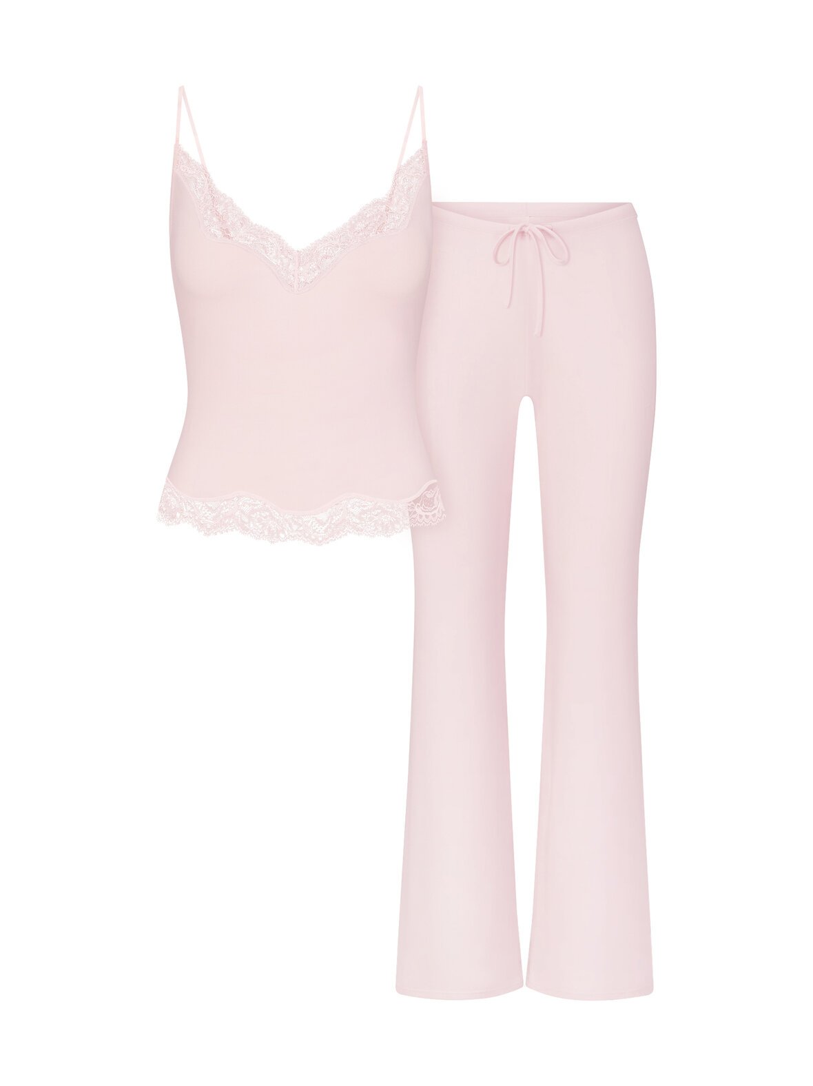 Sleep cami and pant set -toppi ja pyjamahousut