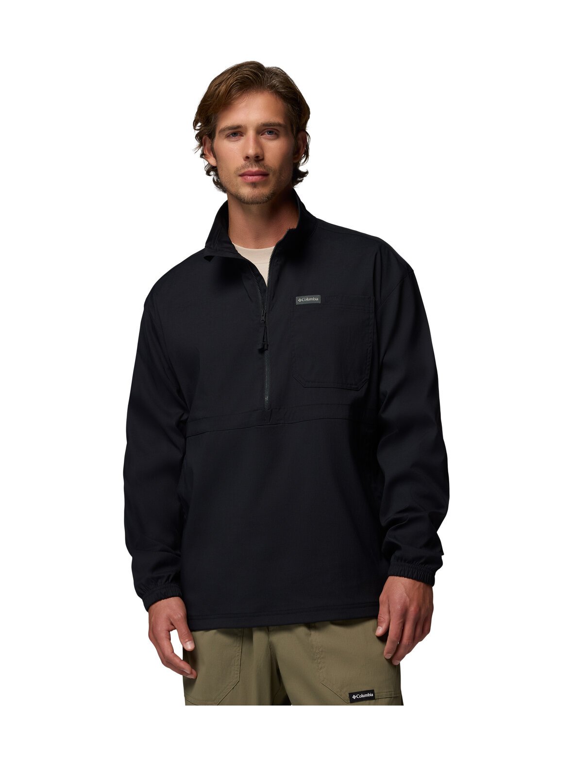 Landroamer half zip overshirt -paita