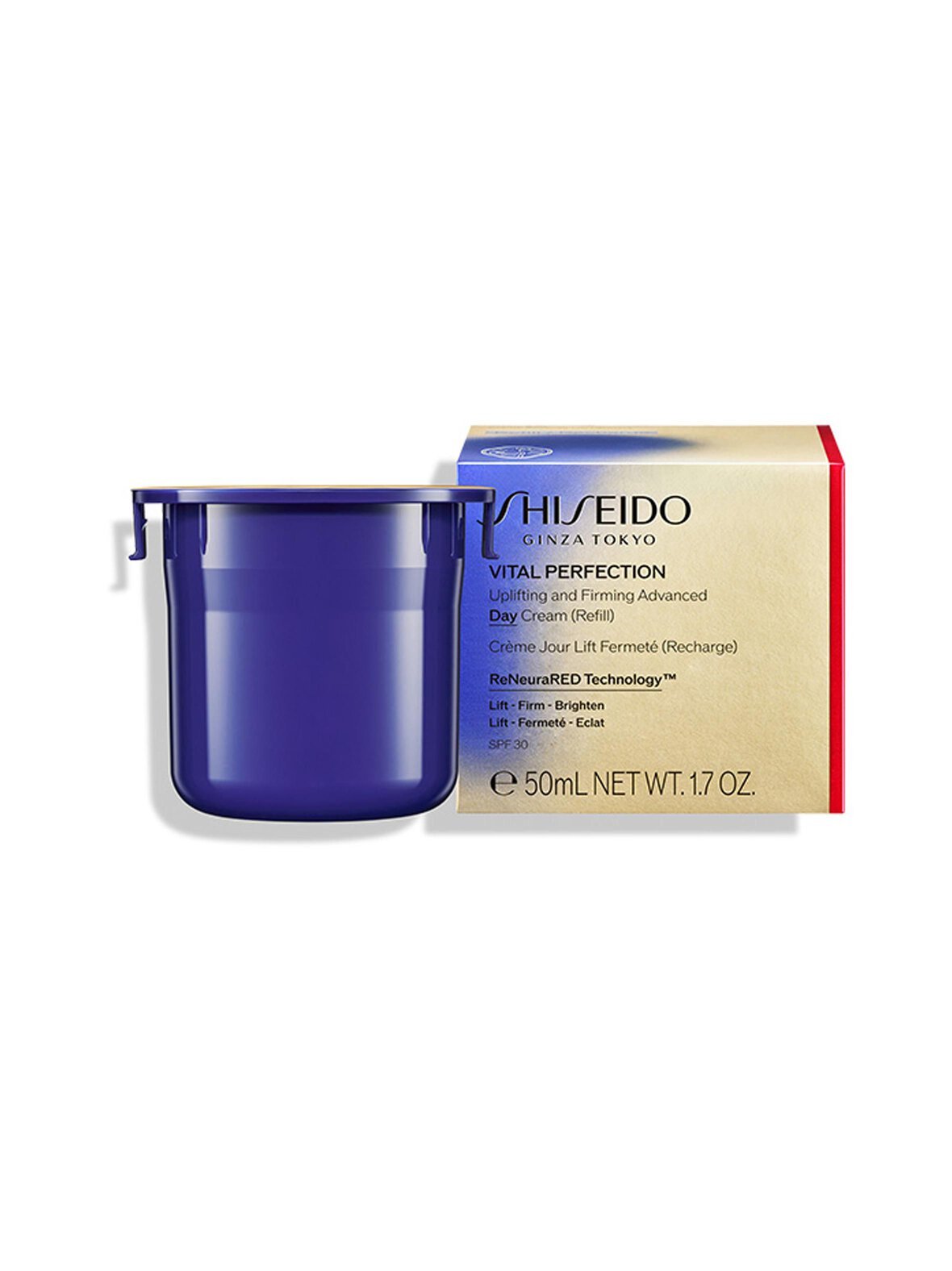 Vital perfection uplifting and firming advanced day cream refill -päivävoide, täyttöpakkaus, 50ml