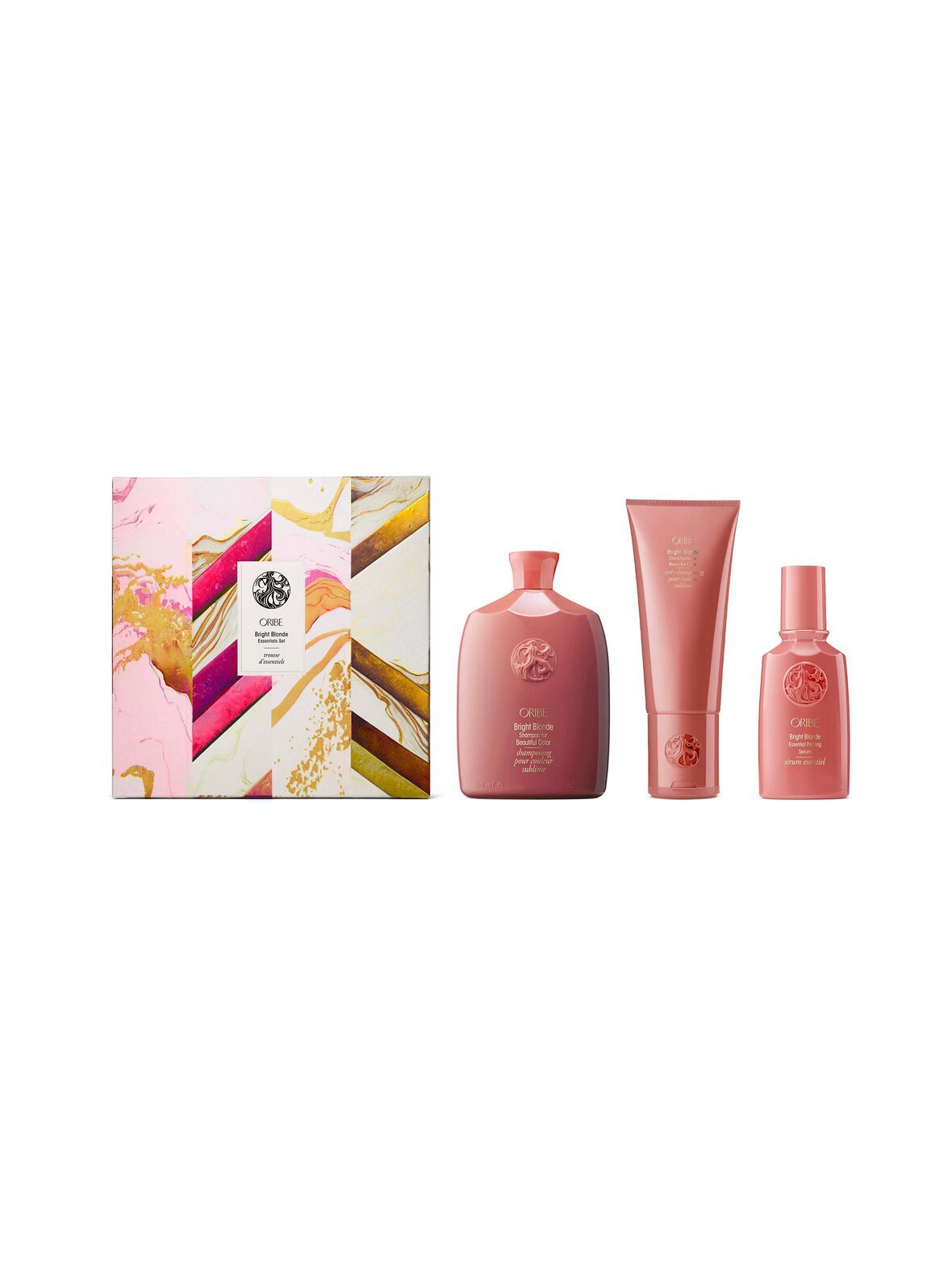 Bright blonde essentials set -hiustenhoitopakkaus