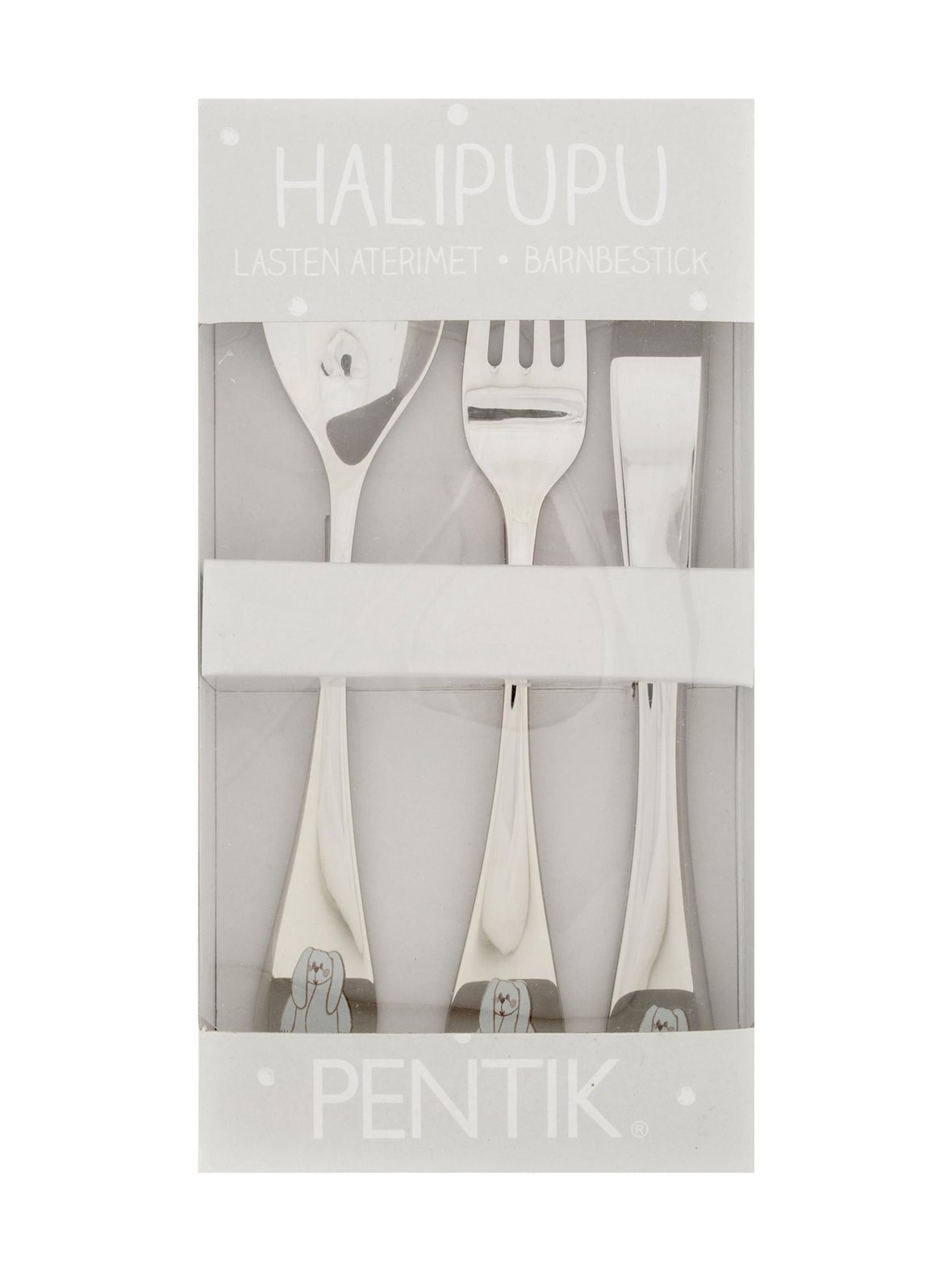 Halipupu-aterinsetti, 3 osaa