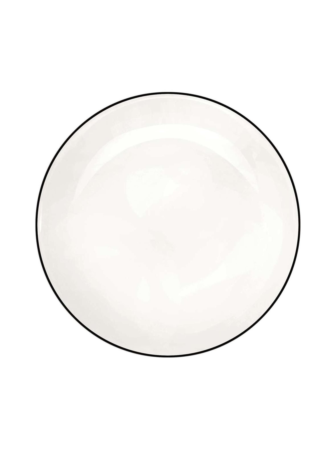 Ligne noir -jälkiruokalautanen 21 cm
