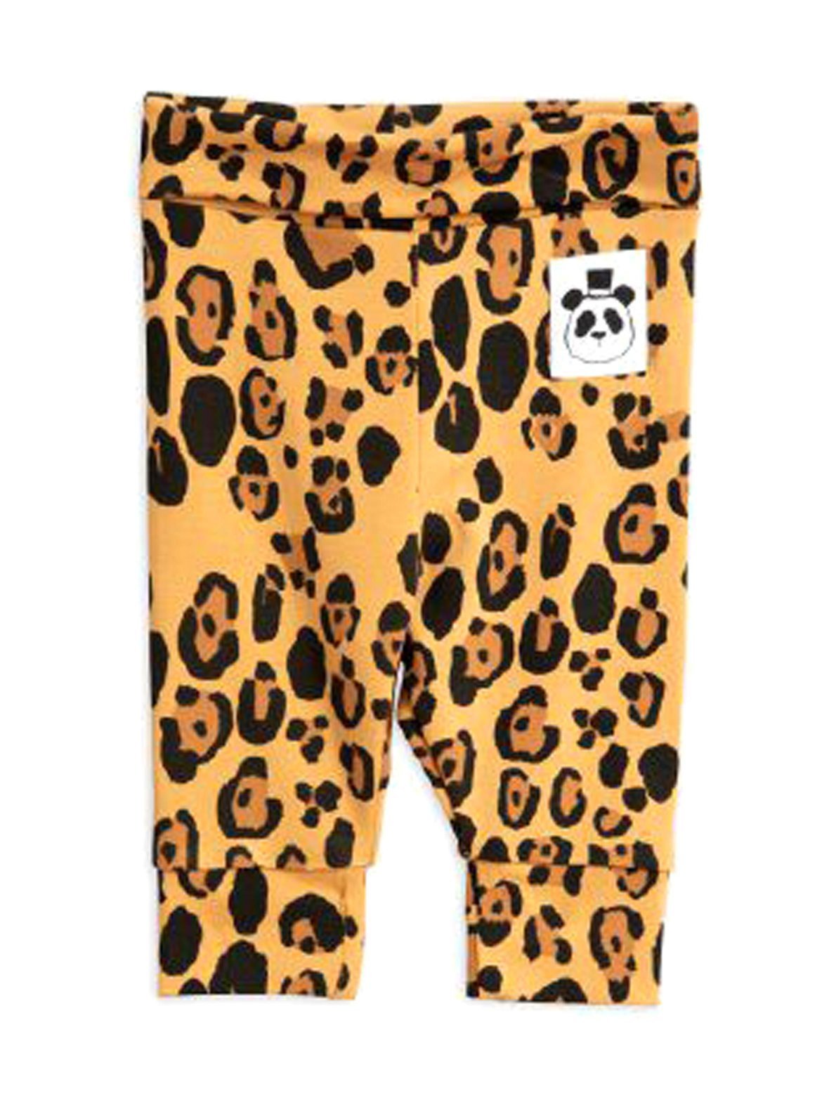 Basic leopard -leggingsit