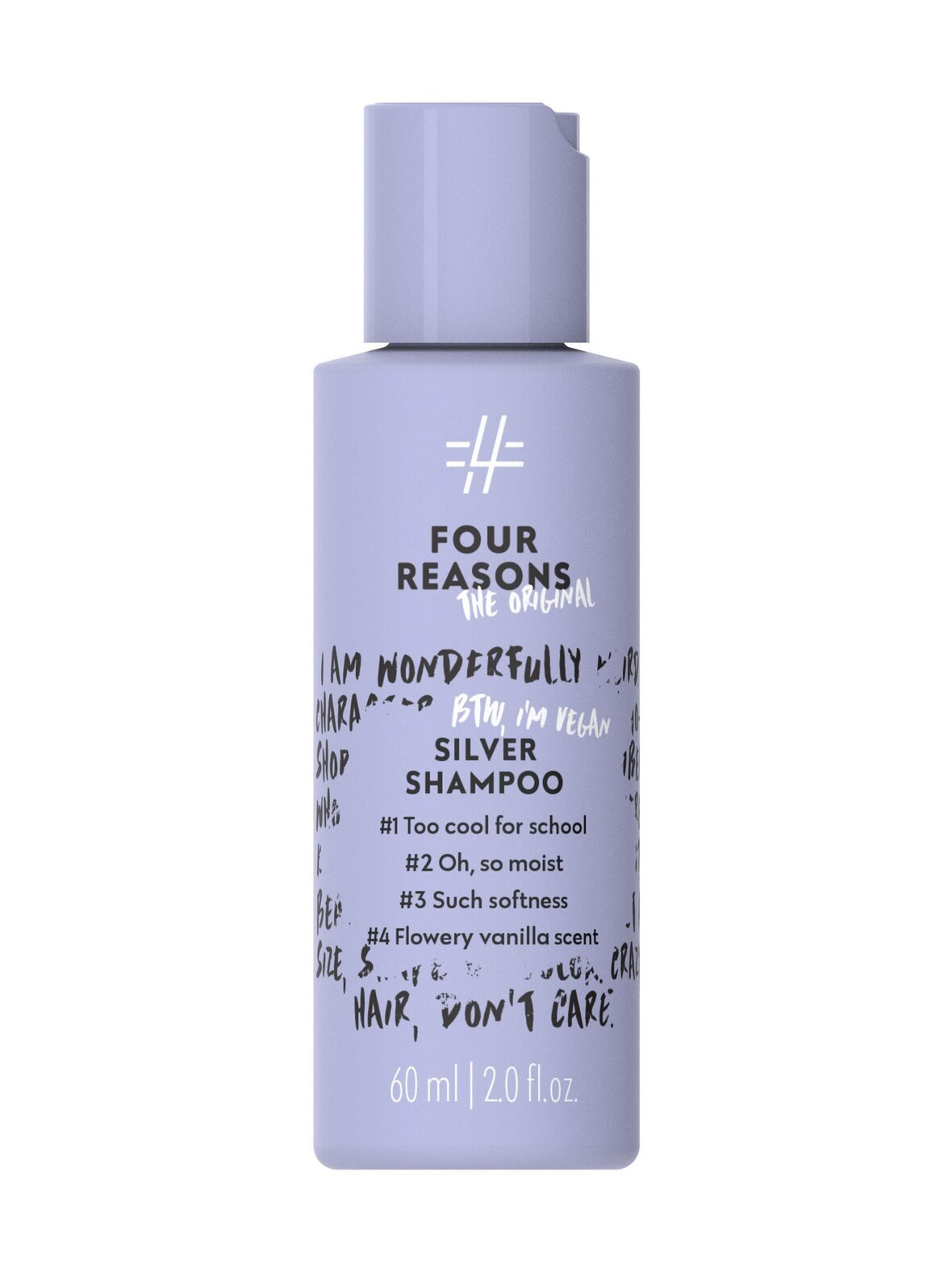 Original silver shampoo -hopeashampoo 60 ml
