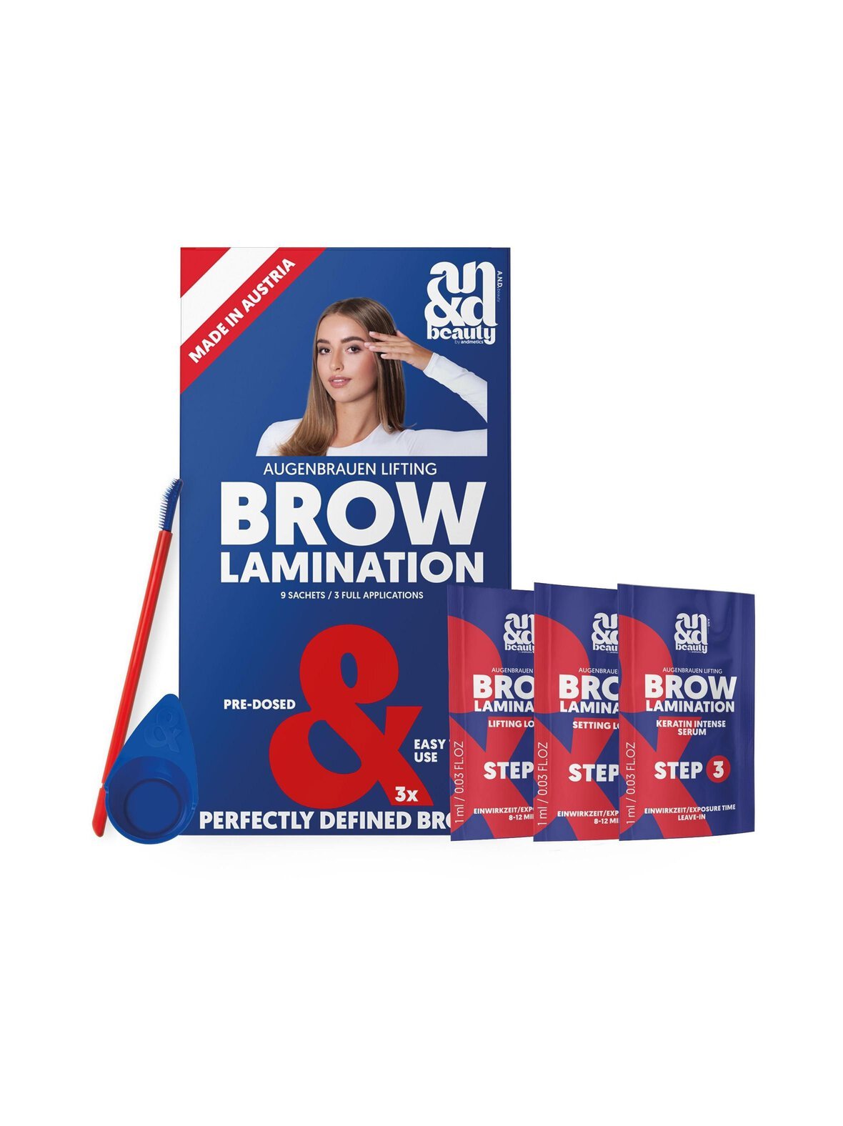 Brow lamination kit- kulmien laminointipakkaus