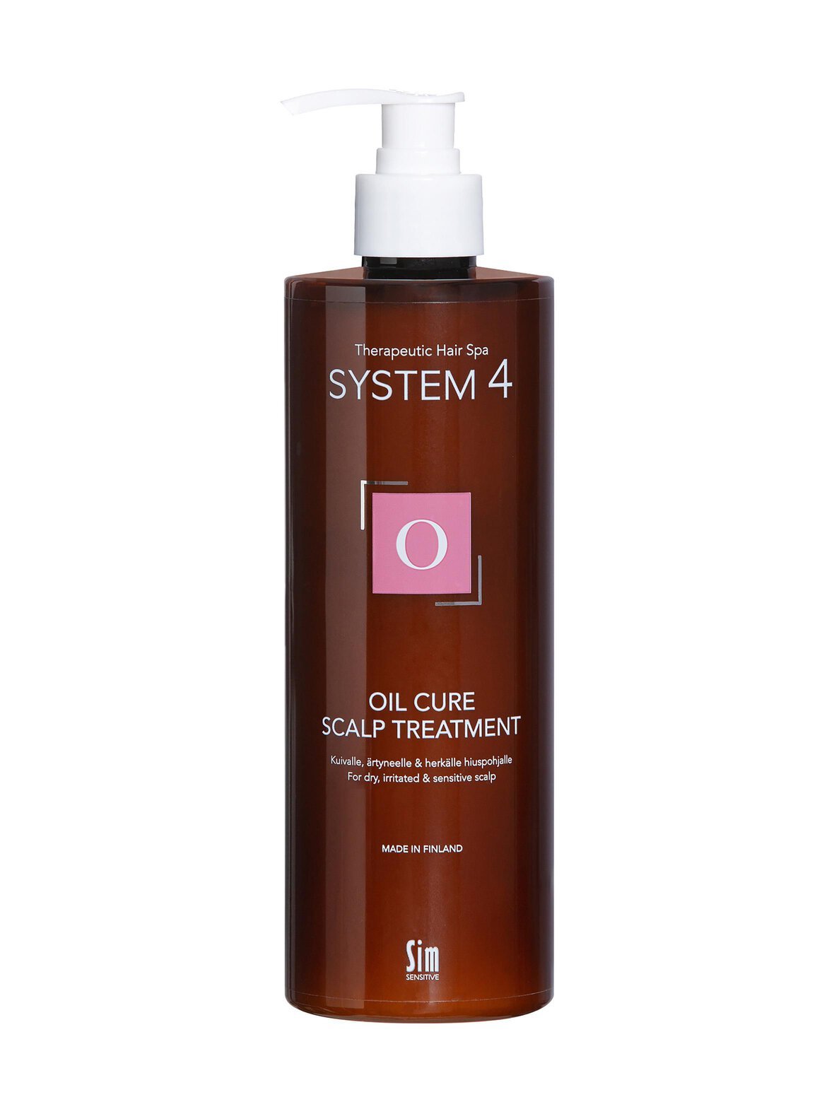 System4 o oil cure scalptreatment -hoitonaamio 500 ml