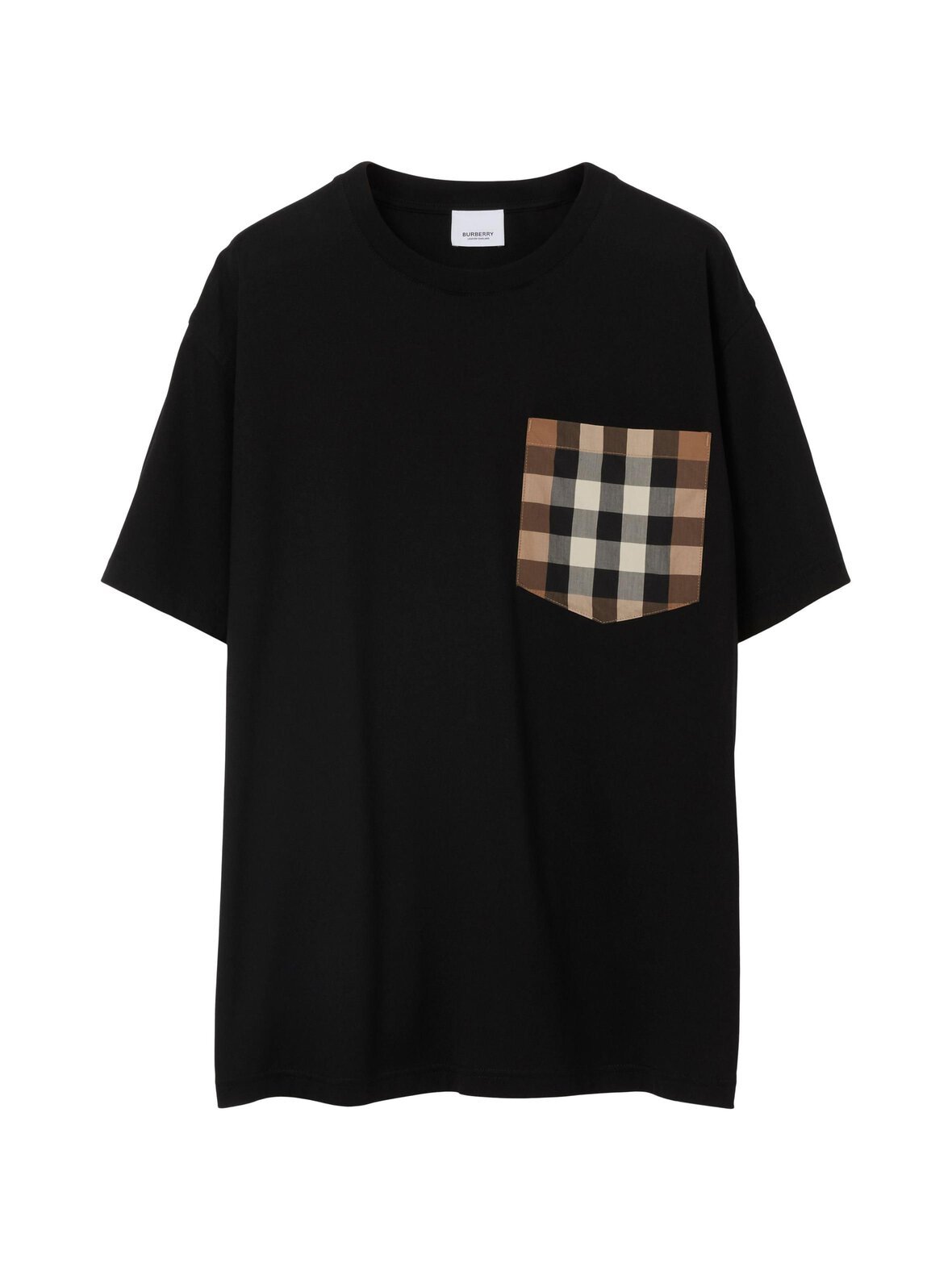 Carrick check pocket t -paita