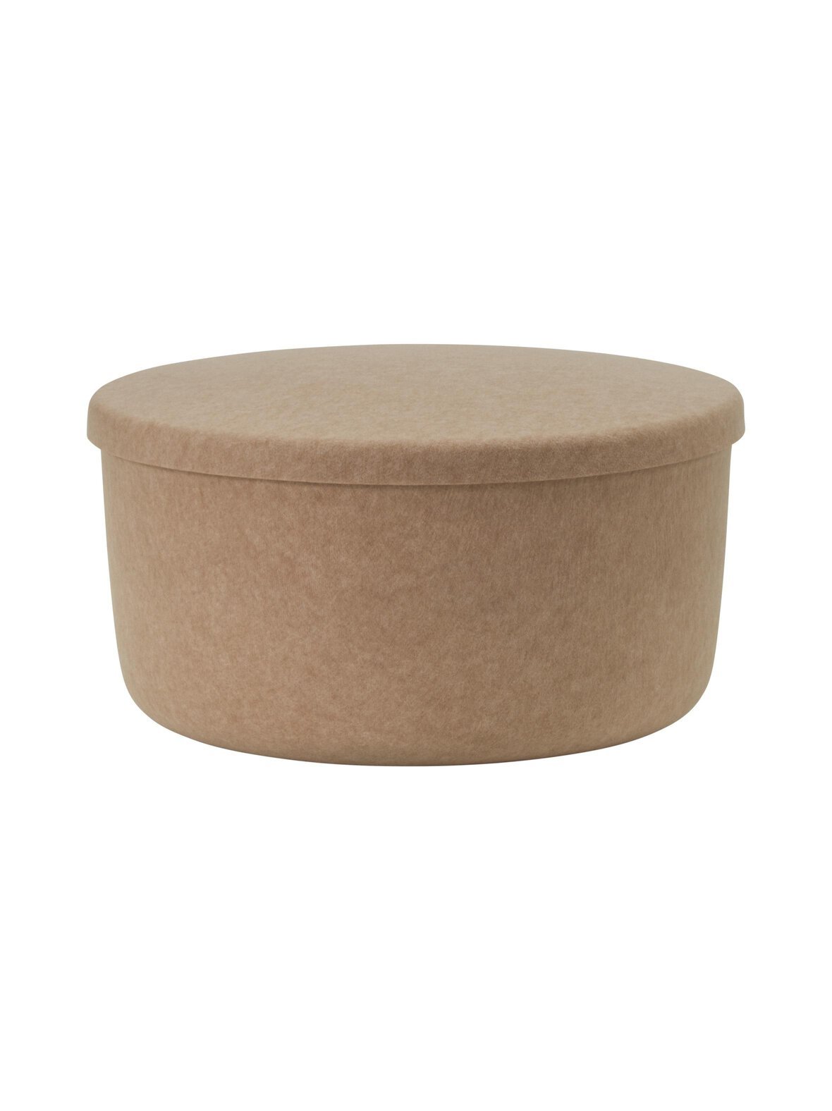 Hide storage pouf large -säilytysjakkara ø72 cm