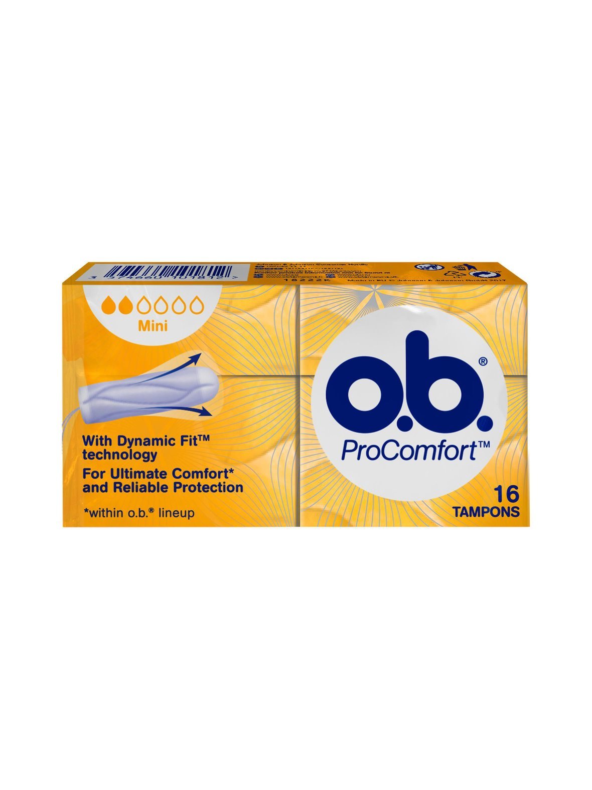 Procomfort mini -tamponi 16 kpl