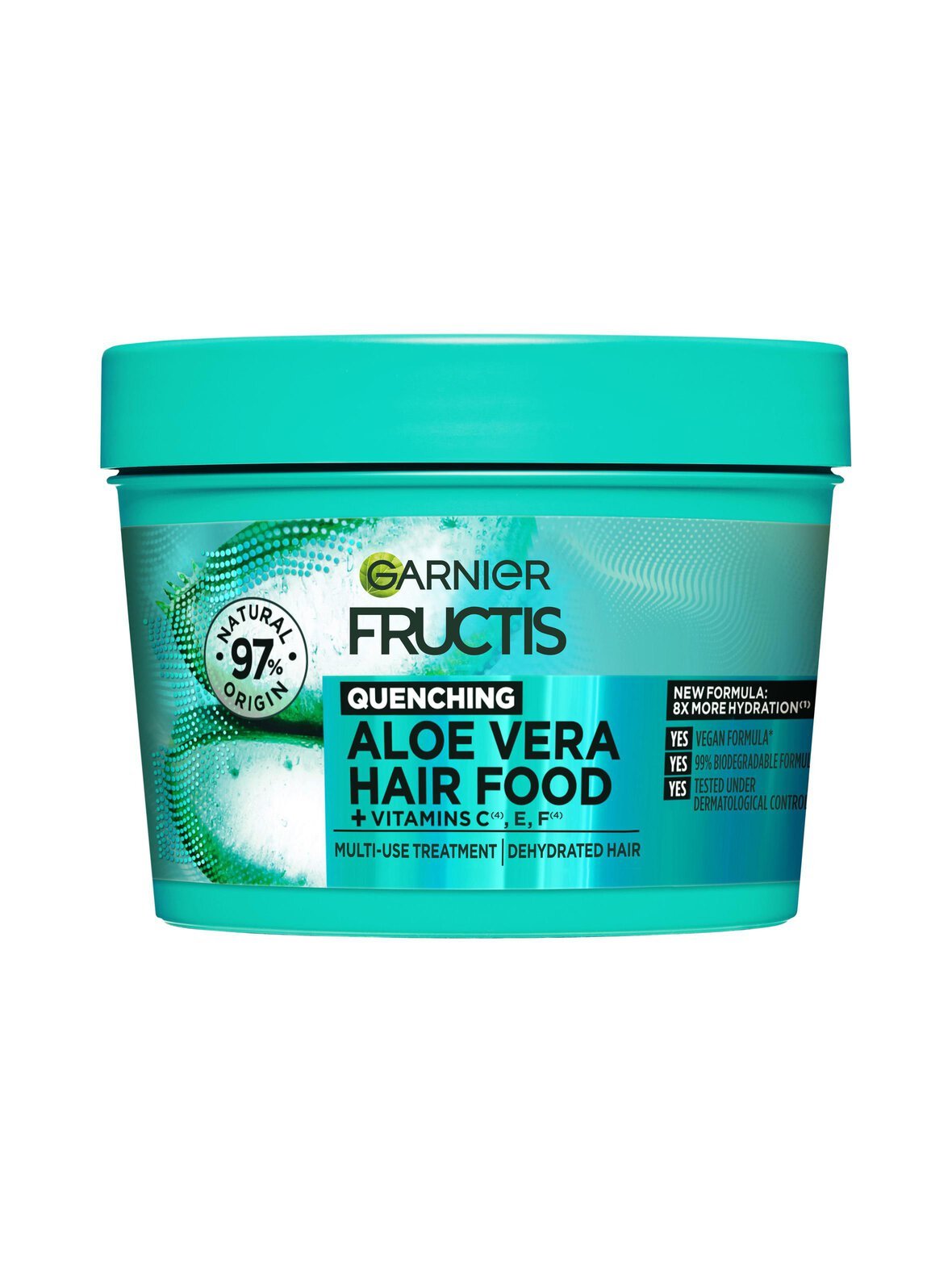 Fructis hair food aloe vera hair mask -hiusnaamio normaaleille hiuksille, 400ml