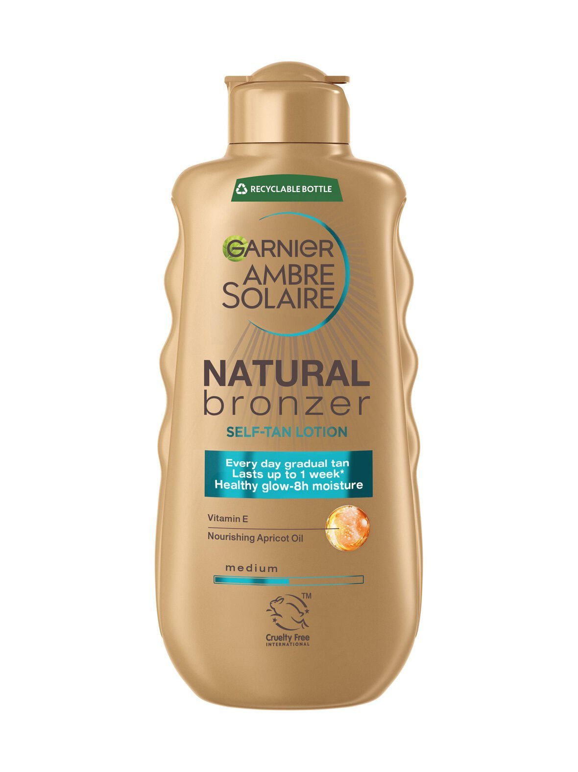 Ambre solaire natural bronzer self tan lotion- itseruskettava voide 175 ml